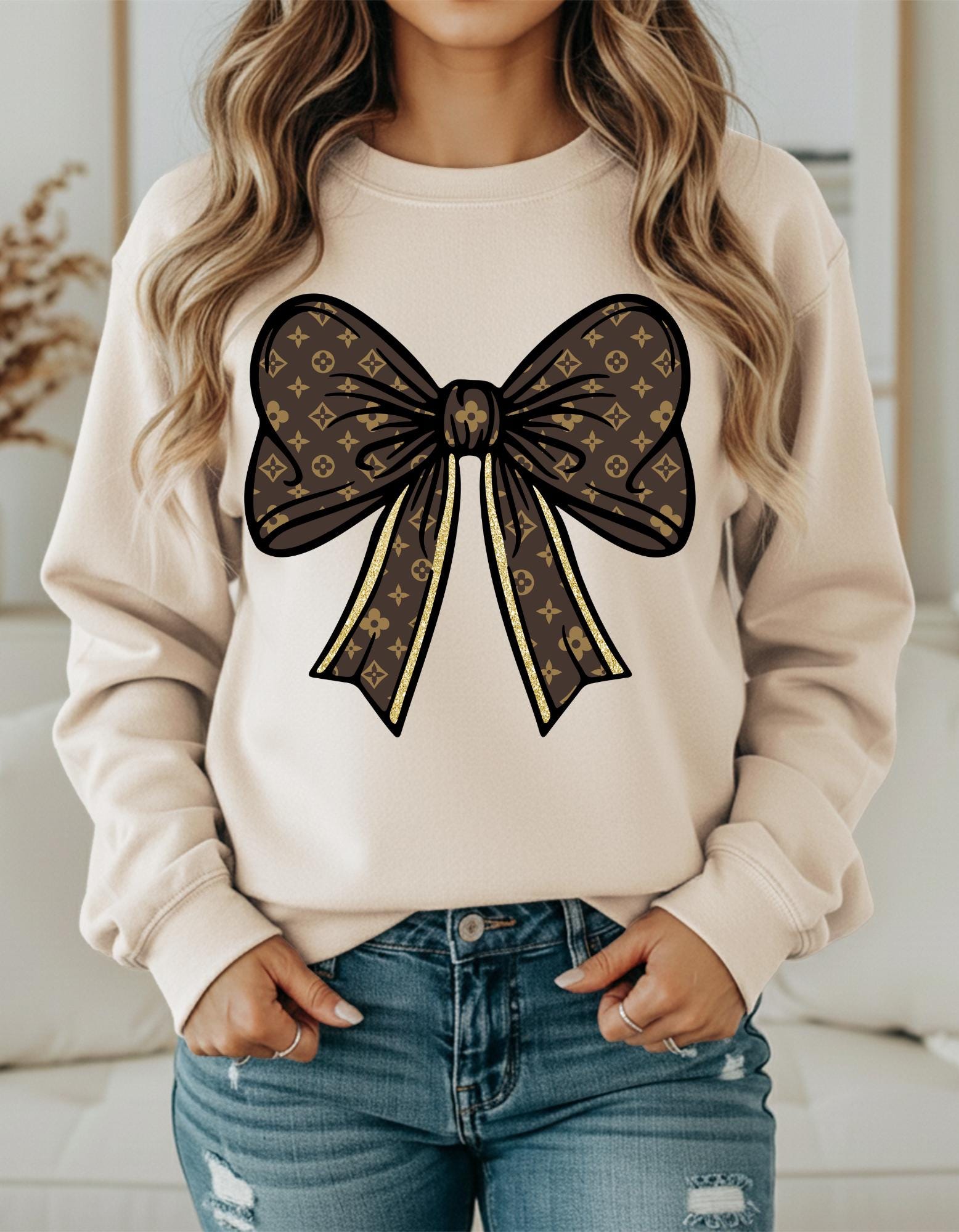LV Coquette Bow Shirt
