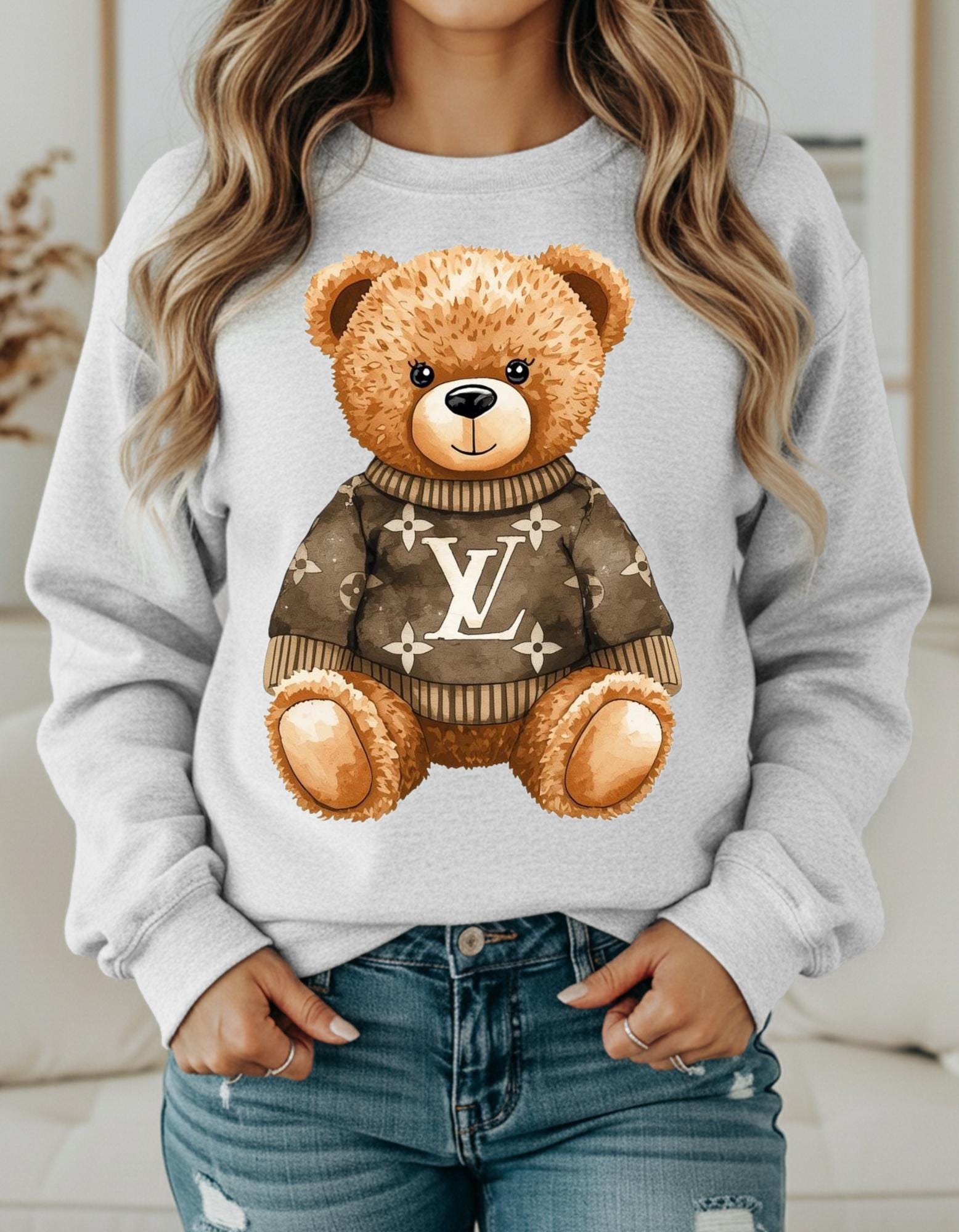 Trendy LV Teddy Bear Shirt