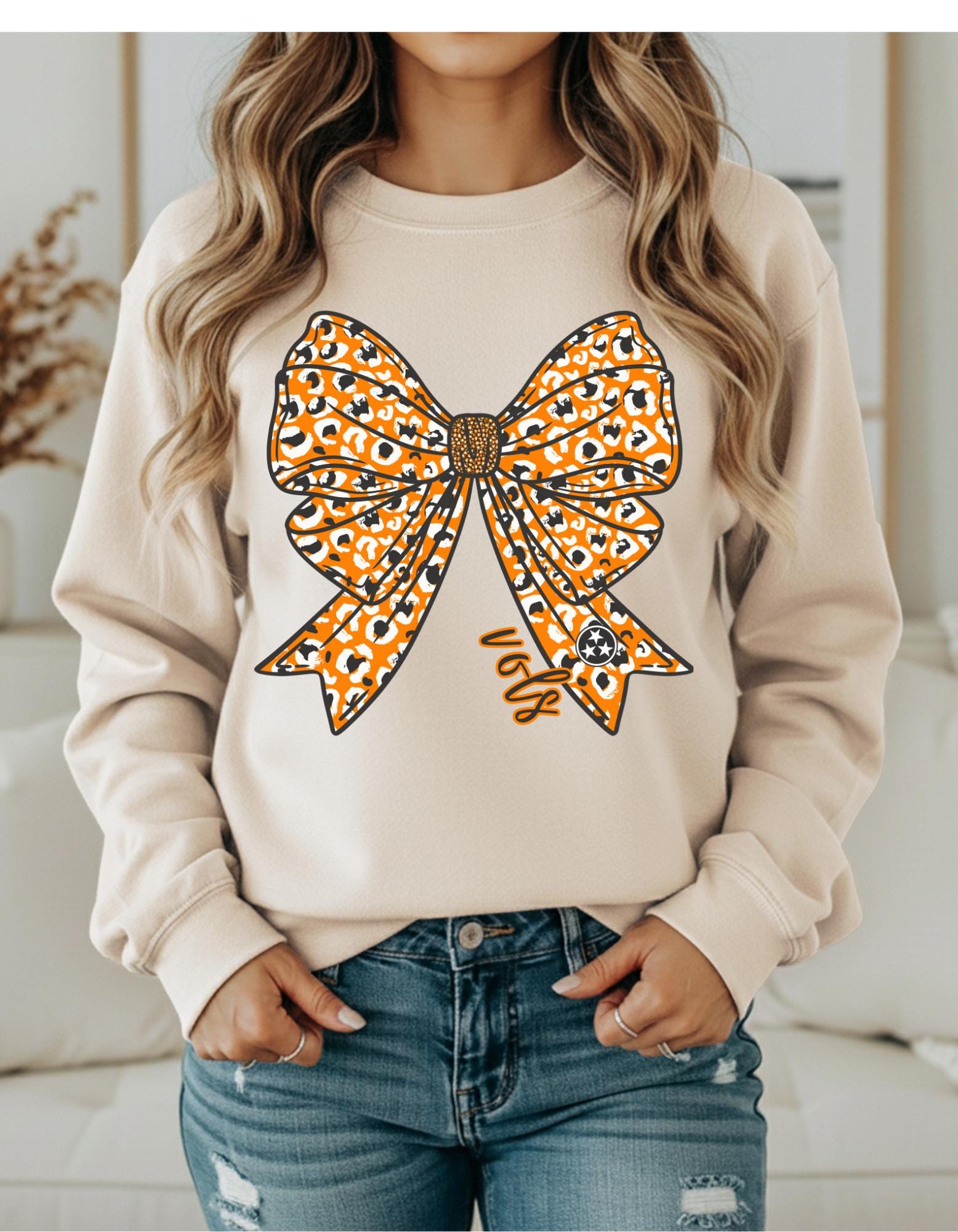 Tennessee Orange Coquette Bow, Shirt