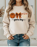 Crochet Basketball, Faux Yarn Basketball, Mom Design Shirt