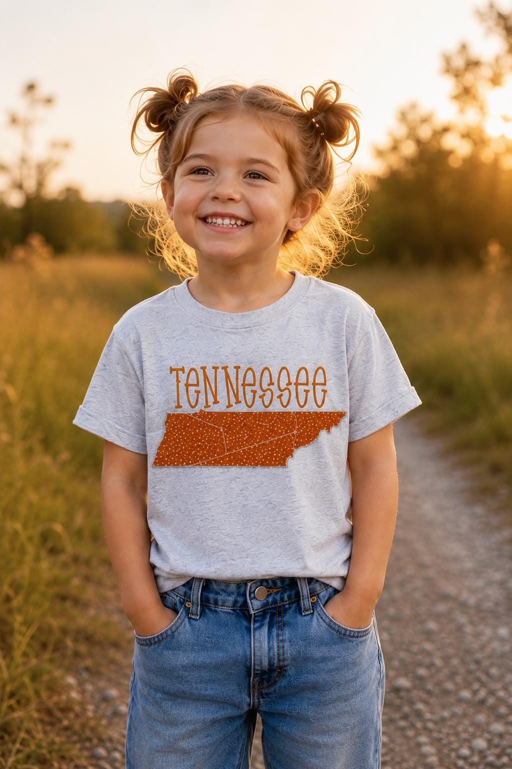 Quilted Embroidered Tennessee Graphic Shirt, Tennessee State Shirt, Southern Graphic Tee, Tennessee Pride Shirt, Gift for Tennessee Lover