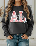 Alabama Roll Tide with Lace and Bow Shirt