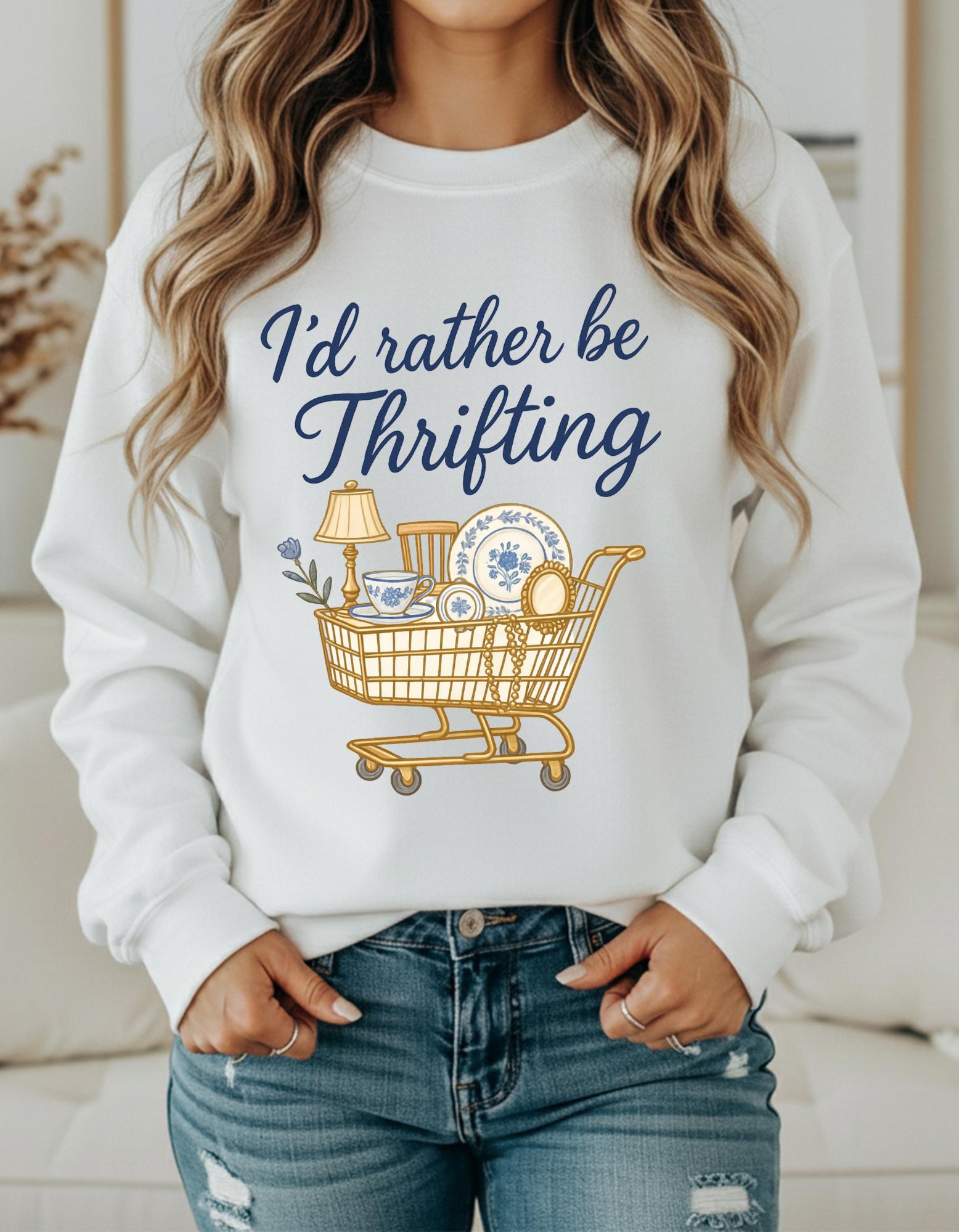 I'd Rather Be Thrifting Shirt