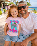 Charge It To My Daddy Shirt, Funny Toddler Girl Shirt, Boutique Kids Graphic Tee, Girls Shopping Shirt, Cute Vacation Outfit, Youth Tee