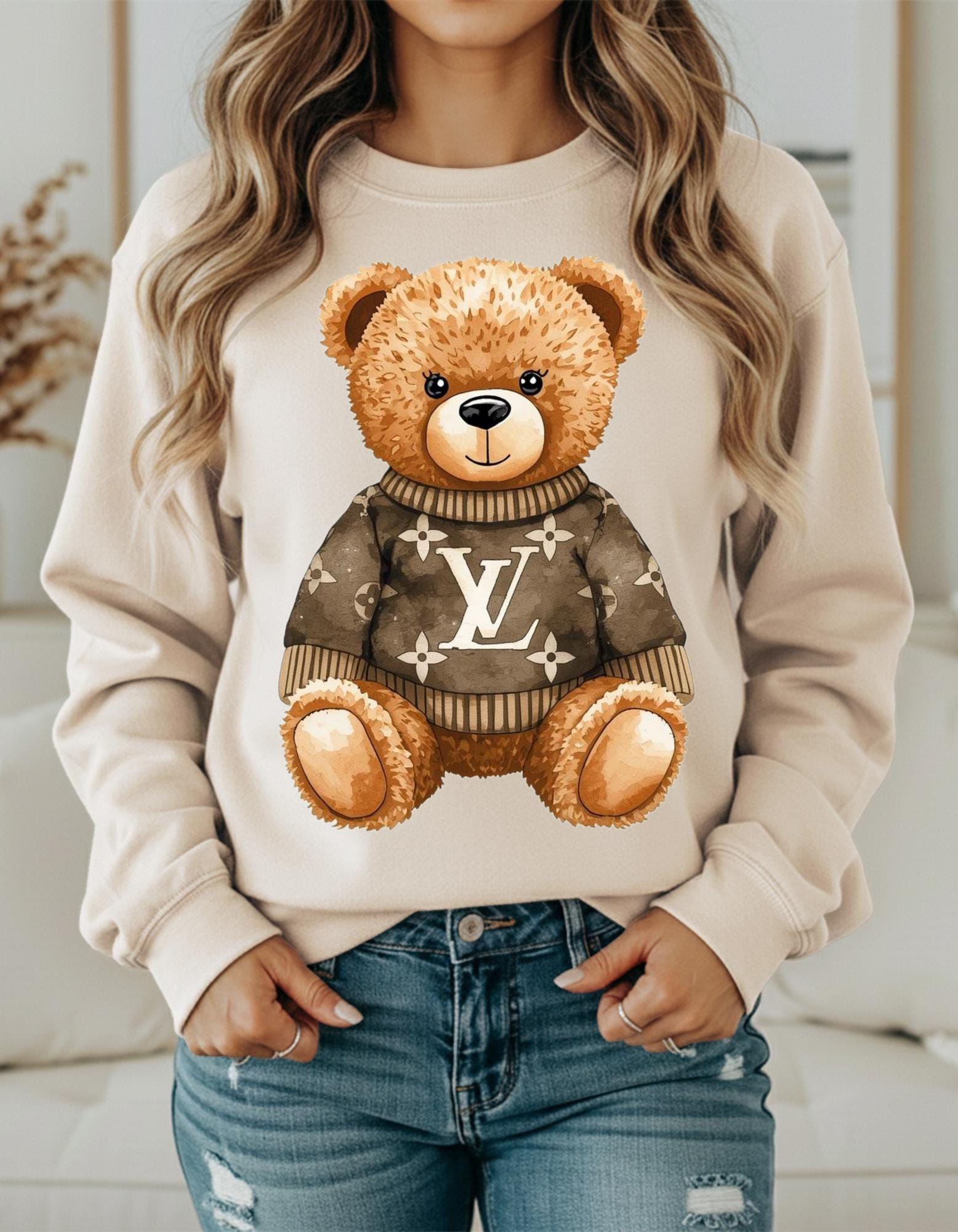 Trendy LV Teddy Bear Shirt